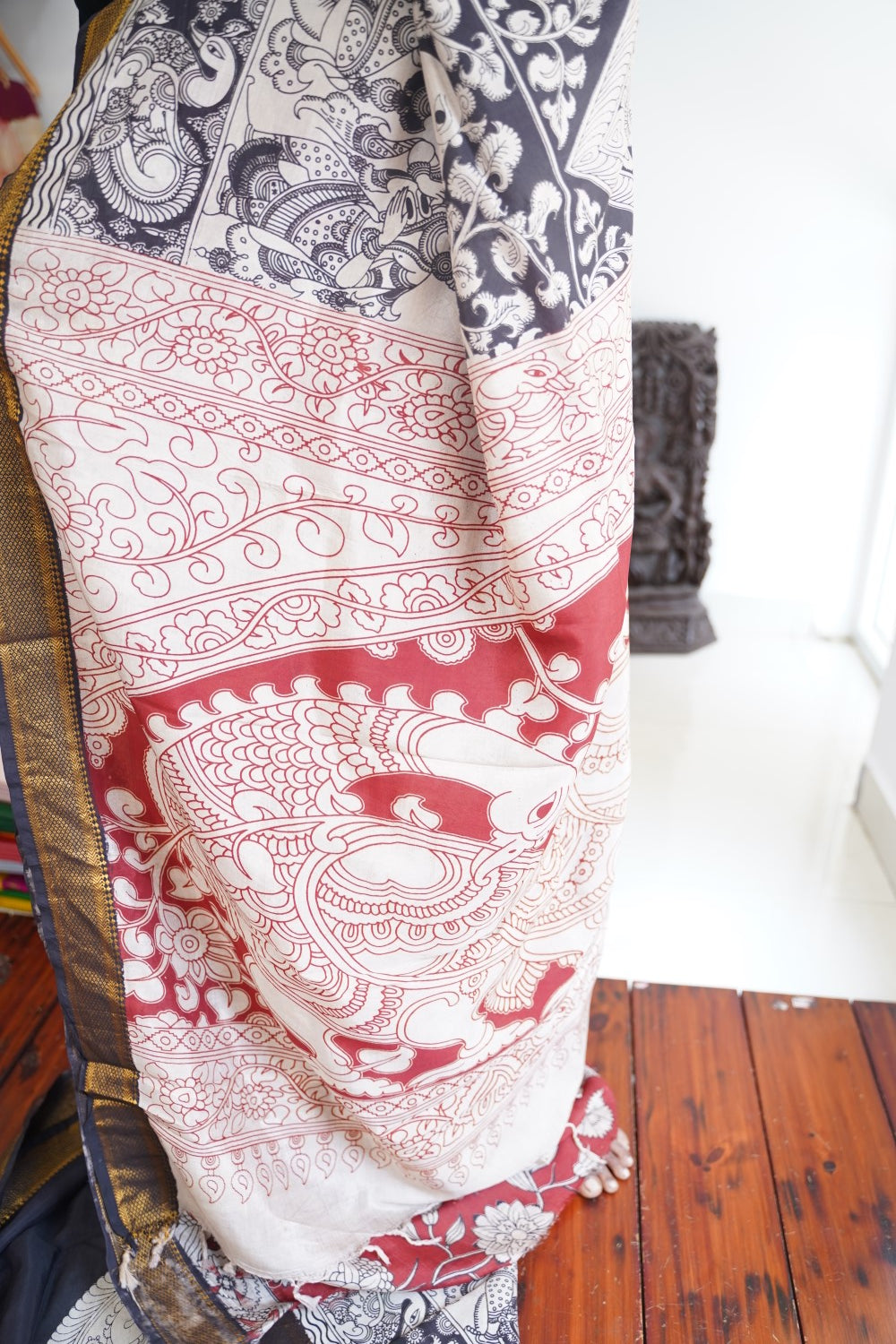 Kalamkari  Saree pc16340
