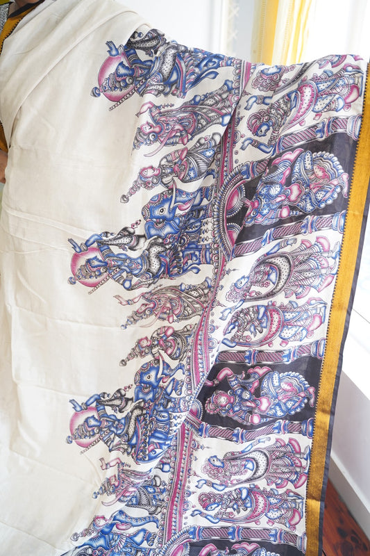 Kalamkari  Saree pc16337