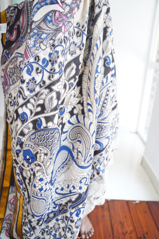 Kalamkari  Saree pc16337