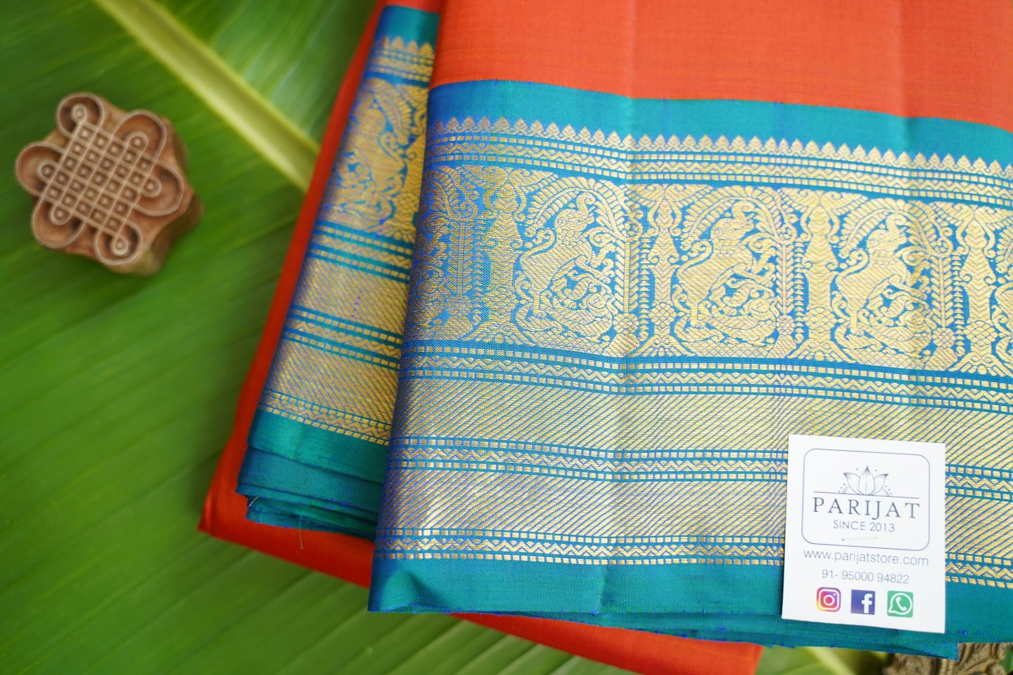 Pure Kanchi Silk Saree PC17501