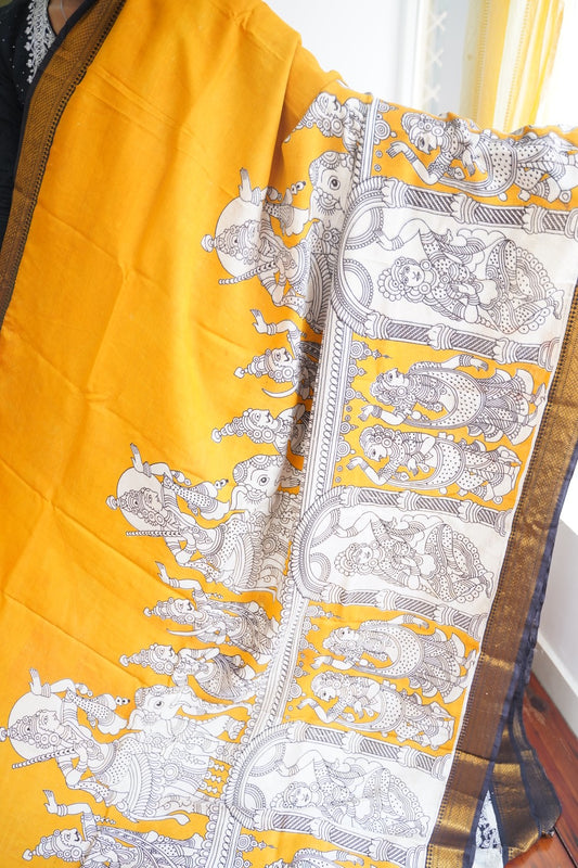 Kalamkari  Saree pc16344