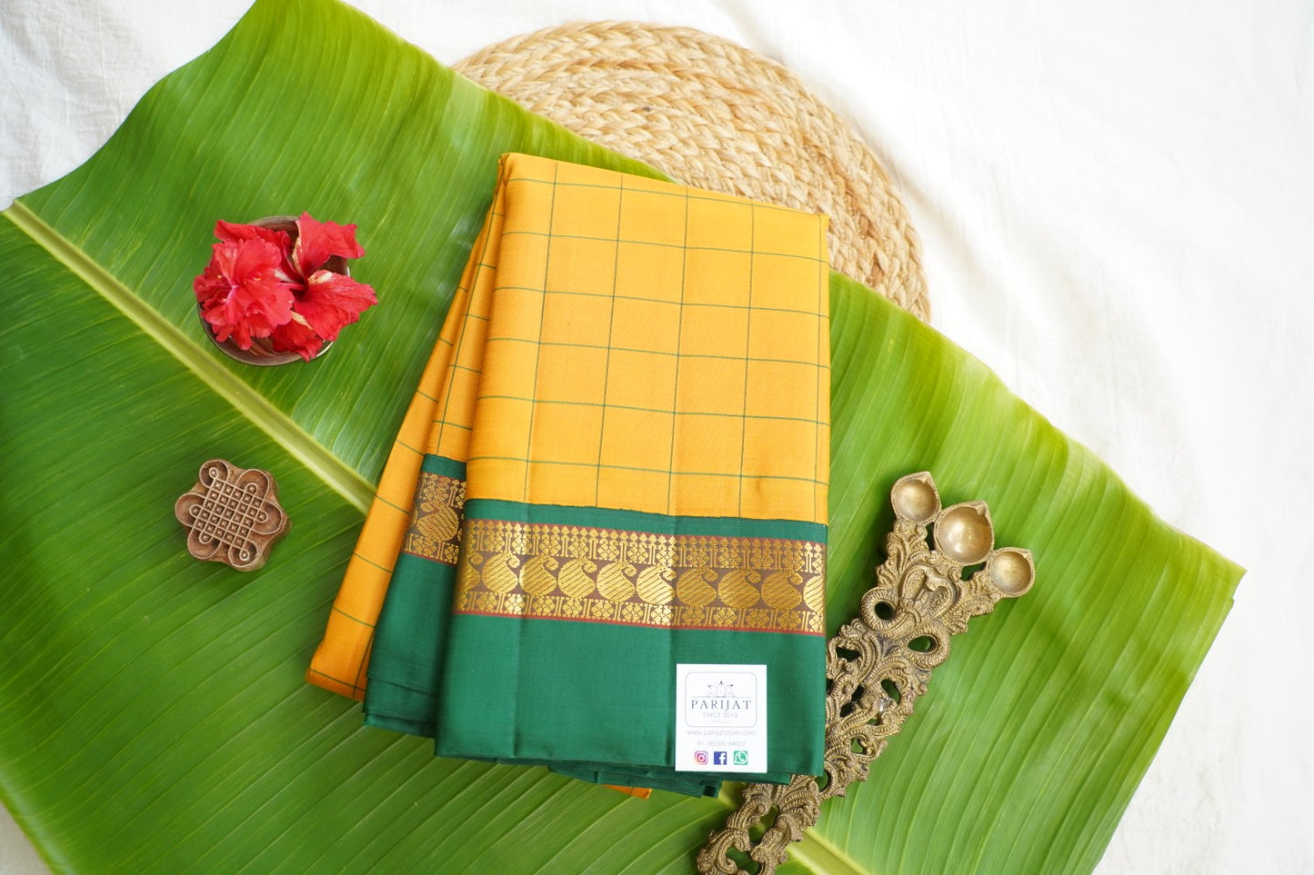 Pure Kanchi Silk Saree PC17493