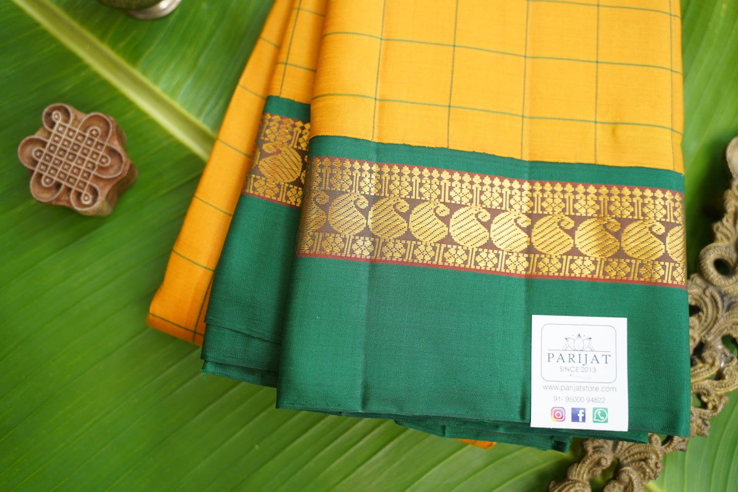Pure Kanchi Silk Saree PC17493