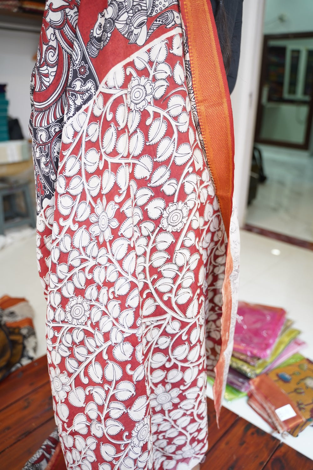 Kalamkari  Saree pc16341