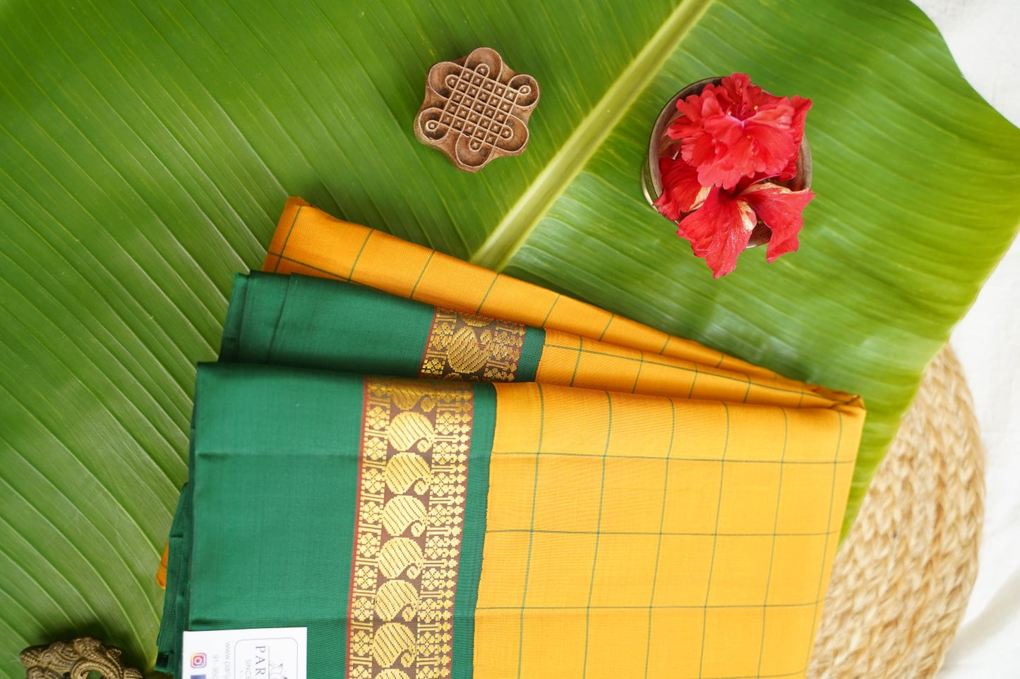 Pure Kanchi Silk Saree PC17493