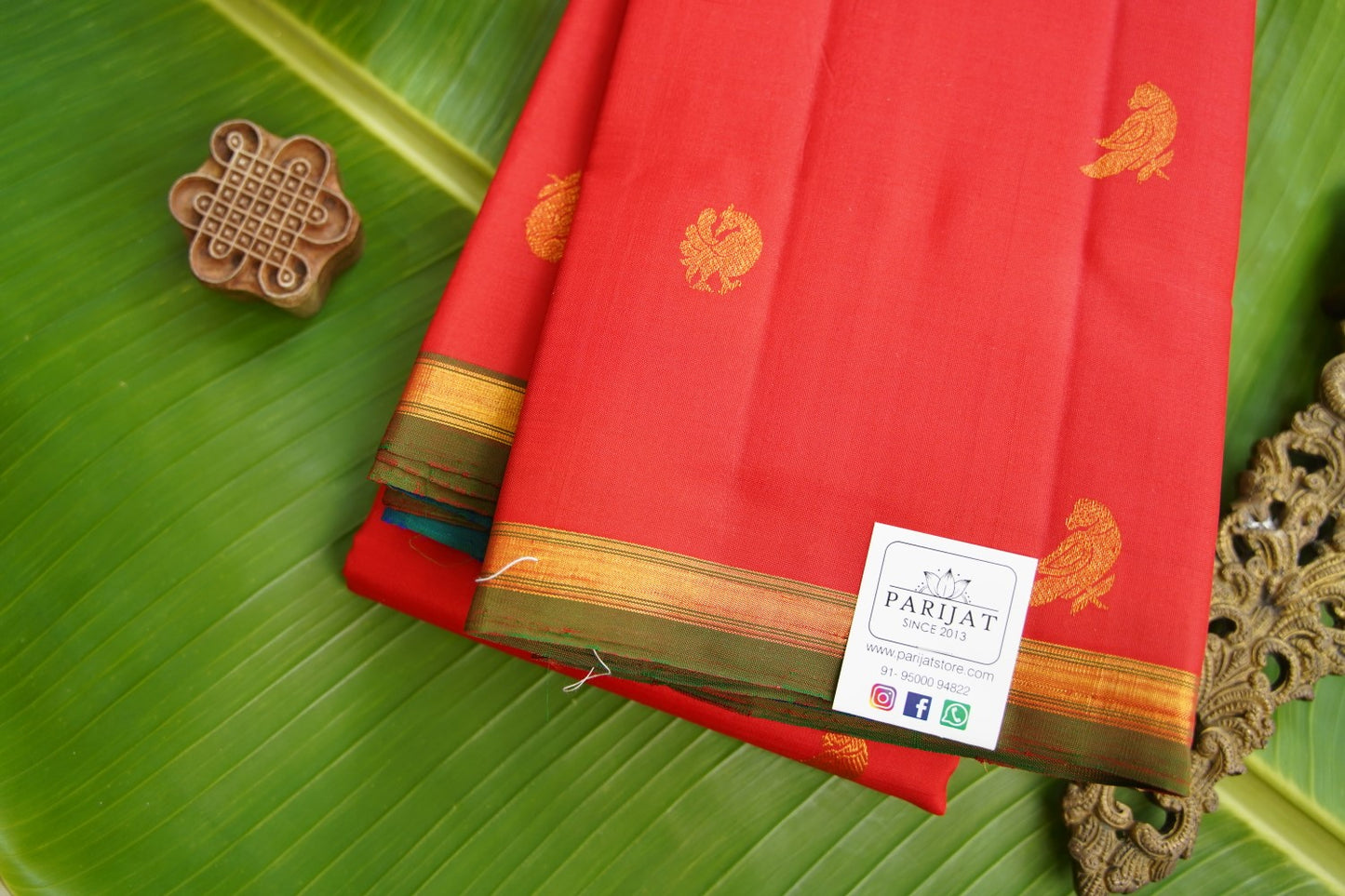 Pure Kanchi Silk Saree PC17494