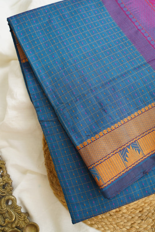 Kanchi Semi Silk Cotton Saree PC15149