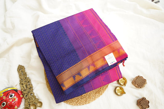 Kanchi Semi Silk Cotton Saree PC15153