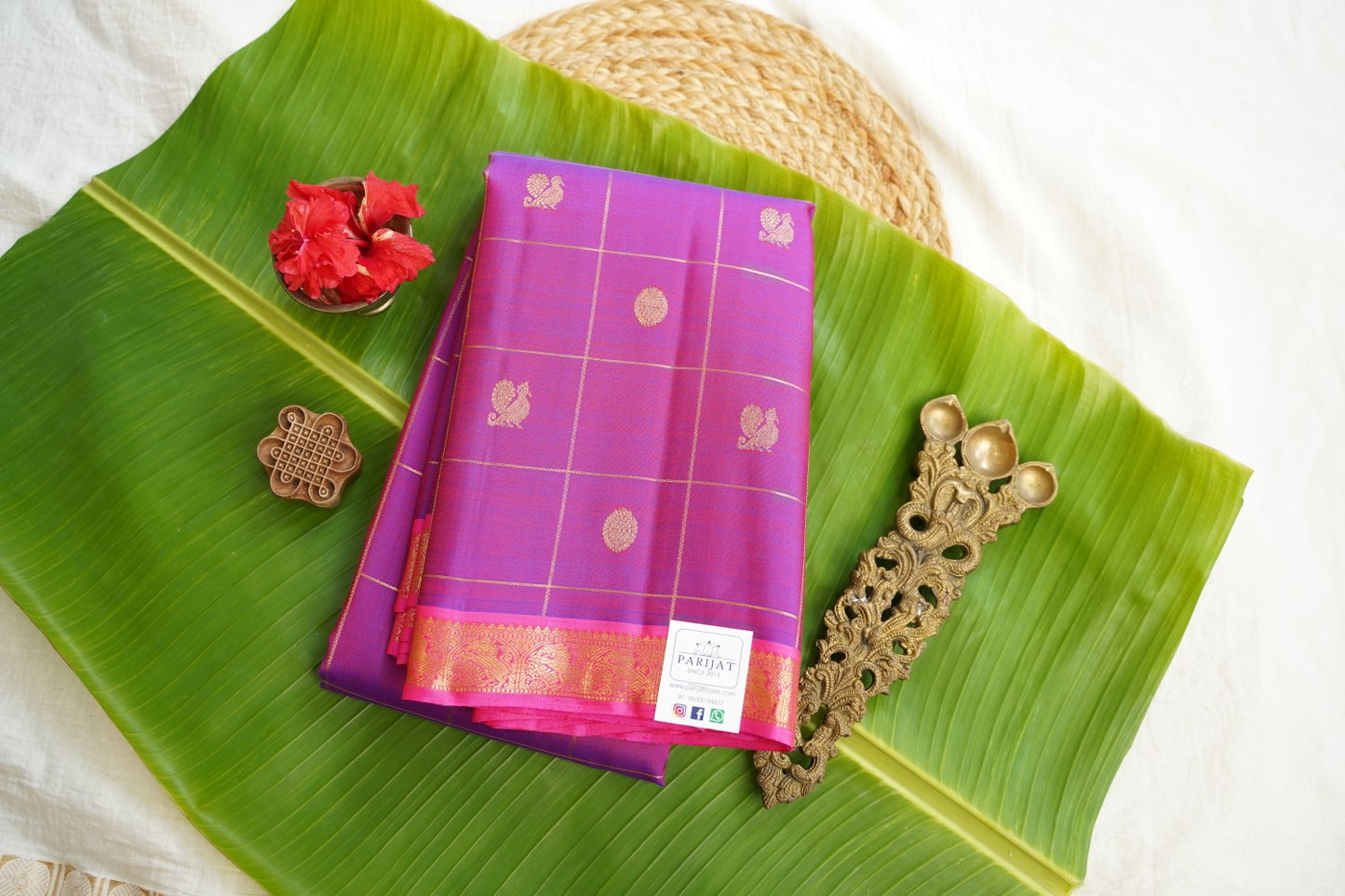 Pure Kanchi Silk Saree PC17523