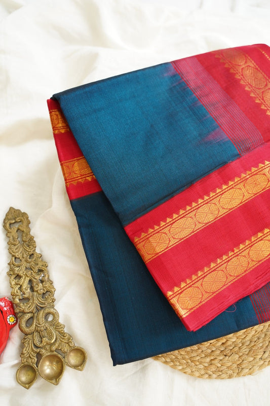 Kanchi Handloom Silk Cotton Saree PC15169