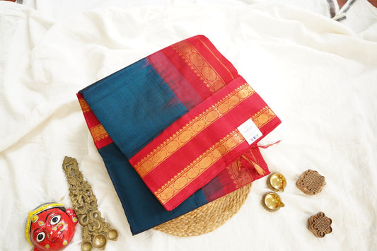 Kanchi Handloom Silk Cotton Saree PC15169