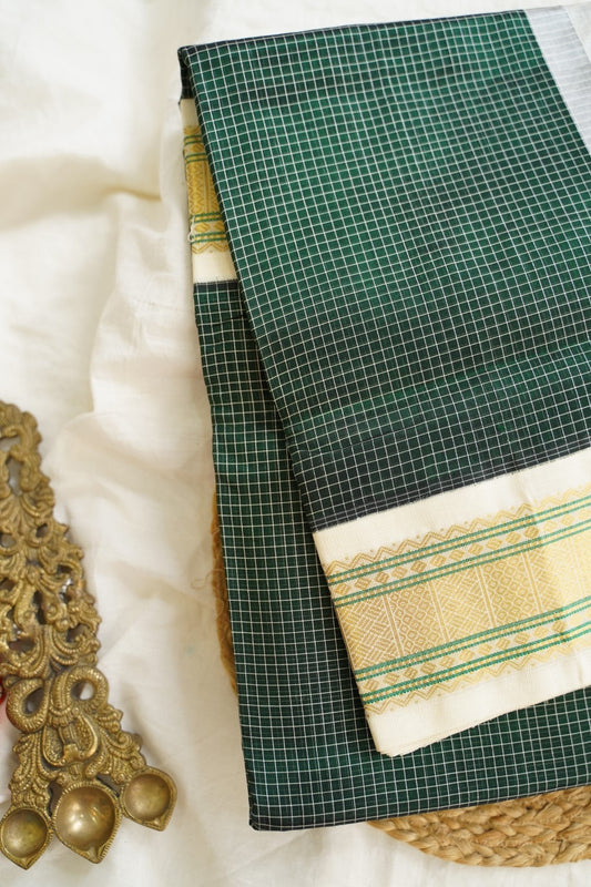 Kanchi Handloom Silk Cotton Saree PC15168