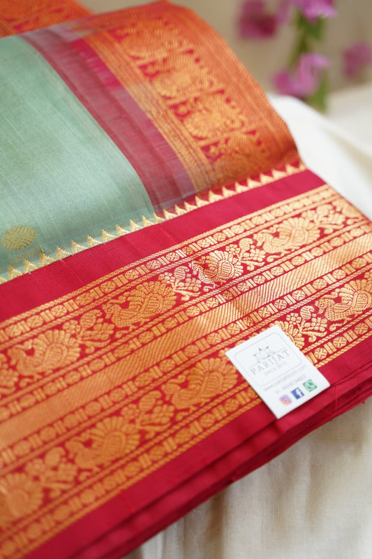 Kanchi Handloom Silk Cotton Saree PC12180