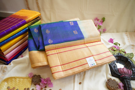 Kanchi Handloom Silk Cotton Saree PC12195