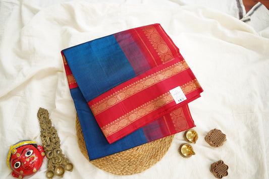 Kanchi Handloom Silk Cotton Saree PC15170