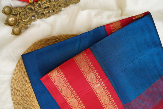 Kanchi Handloom Silk Cotton Saree PC15170