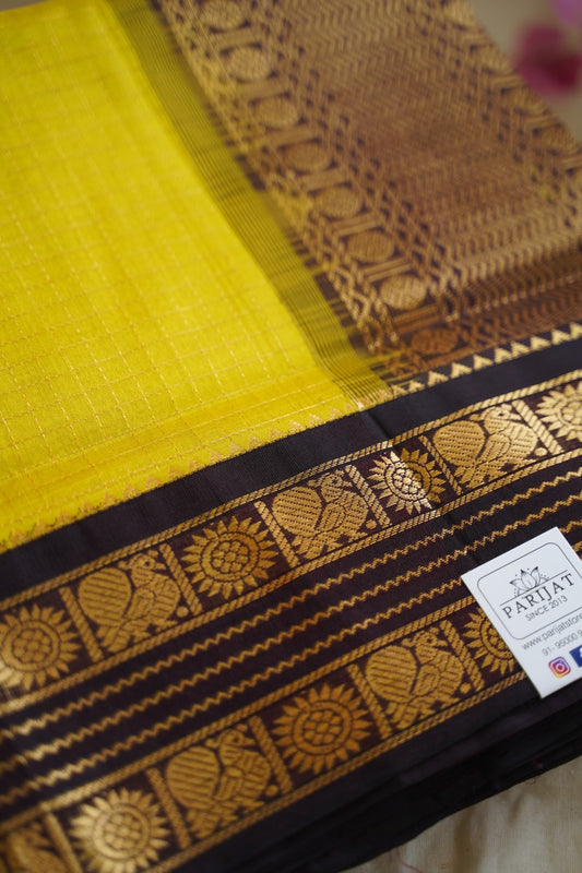 Kanchi Handloom Silk Cotton Saree PC12164