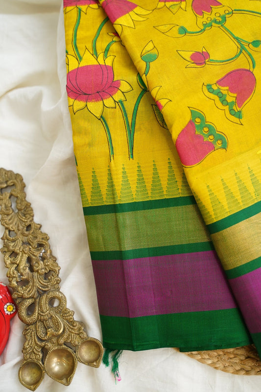 Kanchi Handloom Silk Cotton Saree PC15171