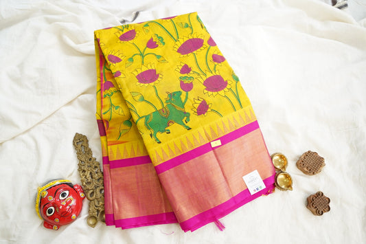 Kanchi Handloom Silk Cotton Saree PC15172