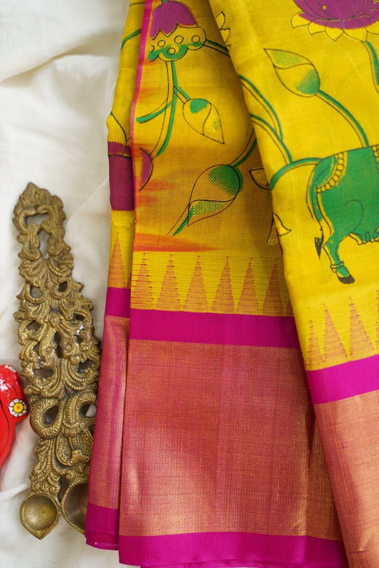 Kanchi Handloom Silk Cotton Saree PC15172