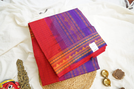 Kanchi Semi Silk Cotton Saree PC15159