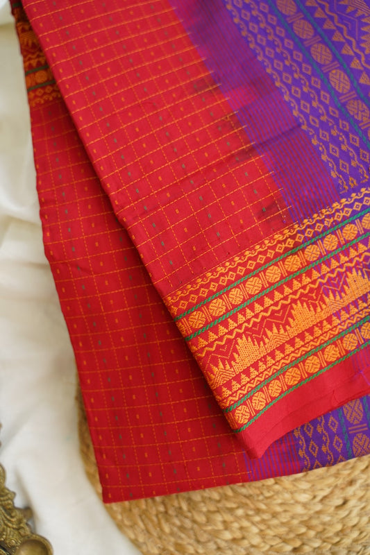 Kanchi Semi Silk Cotton Saree PC15159