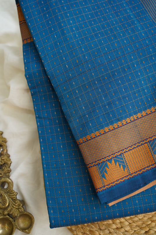 Kanchi Semi Silk Cotton Saree PC15163