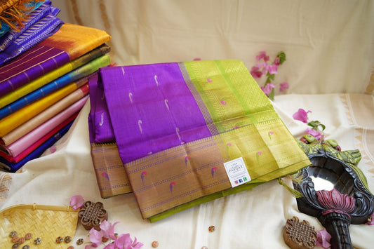 Kanchi Handloom Silk Cotton Saree PC12182