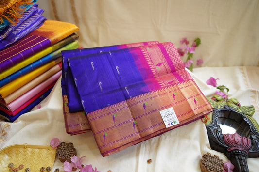 Kanchi Handloom Silk Cotton Saree PC12181