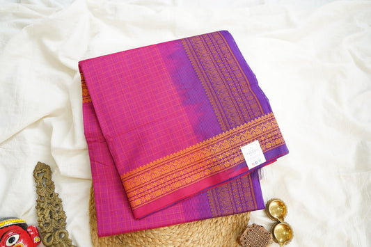 Kanchi Semi Silk Cotton Saree PC15157