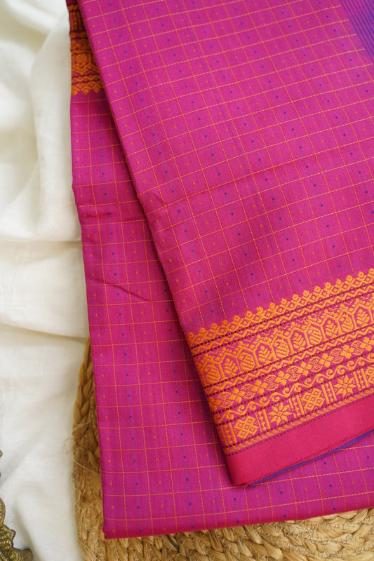 Kanchi Semi Silk Cotton Saree PC15157