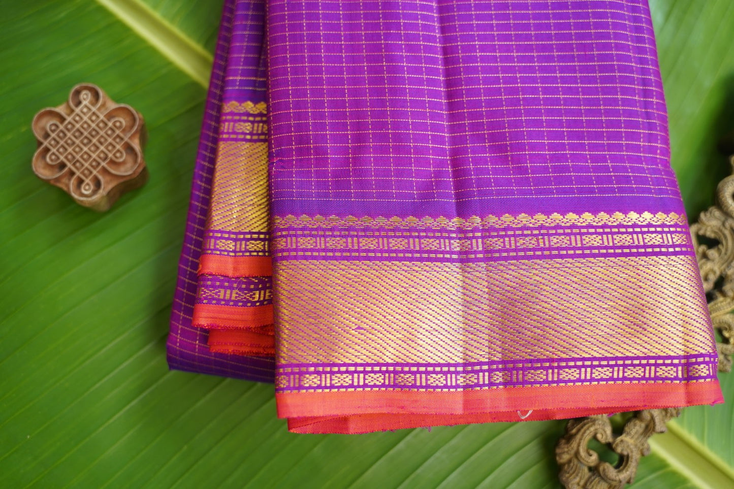 Pure Kanchi Silk Saree PC17504