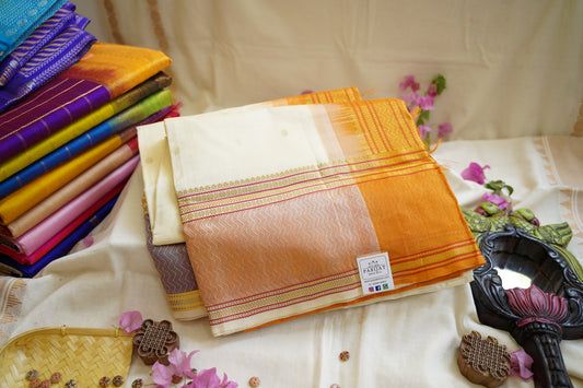 Kanchi Handloom Silk Cotton Saree PC12194