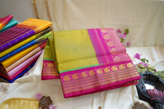 Kanchi Handloom Silk Cotton Saree PC12160