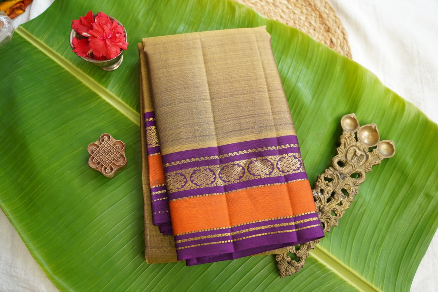 Pure Kanchi Silk Saree PC17506