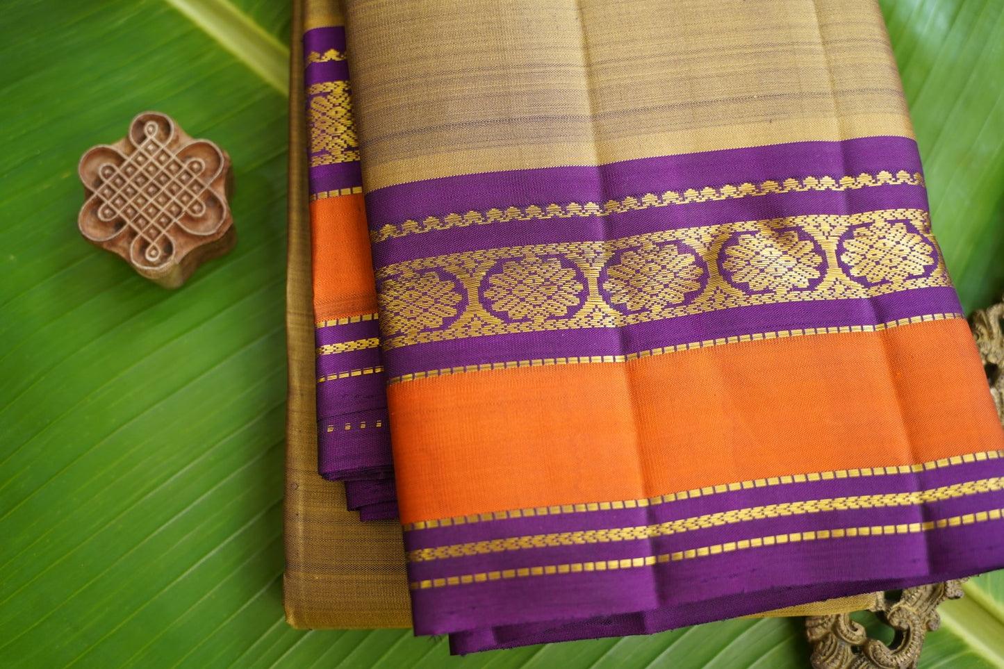 Pure Kanchi Silk Saree PC17506