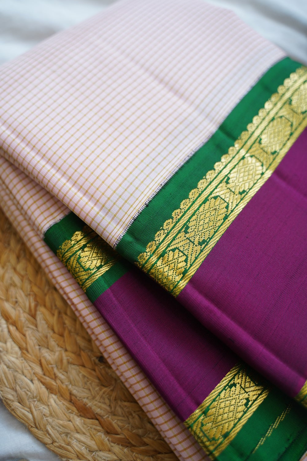 Pure Kanchi Silk Saree Pc16496