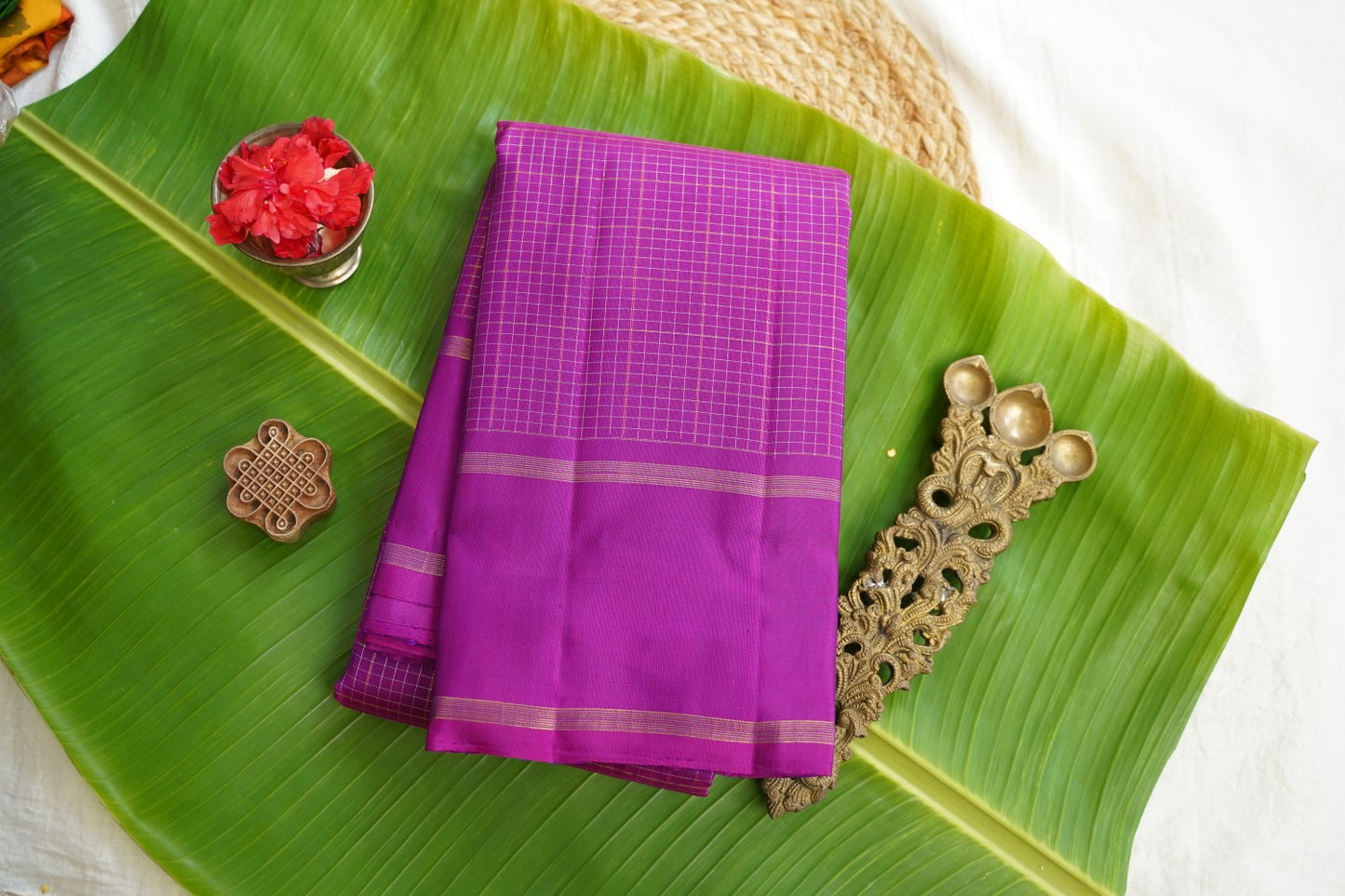 Pure Kanchi Silk Saree PC17498
