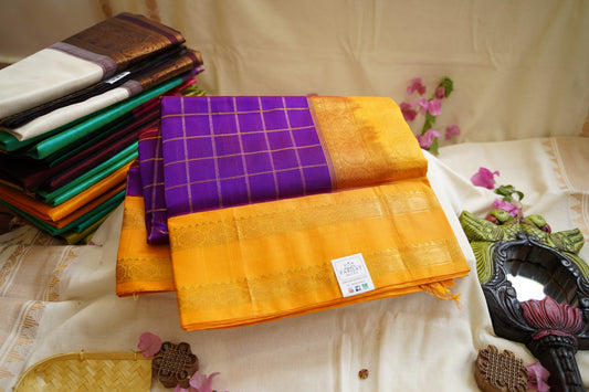 Kanchi Handloom Silk Cotton Saree PC12176
