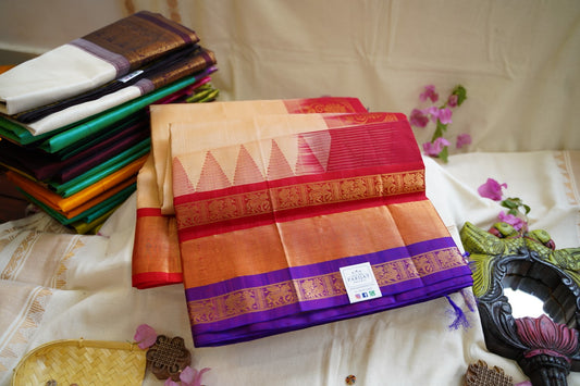 Kanchi Handloom Silk Cotton Saree PC12175