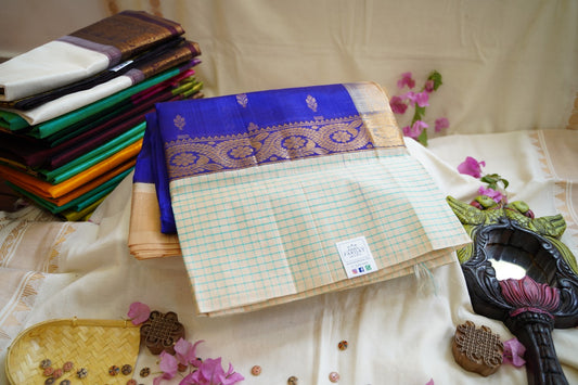 Kanchi Handloom Silk Cotton Saree PC12166