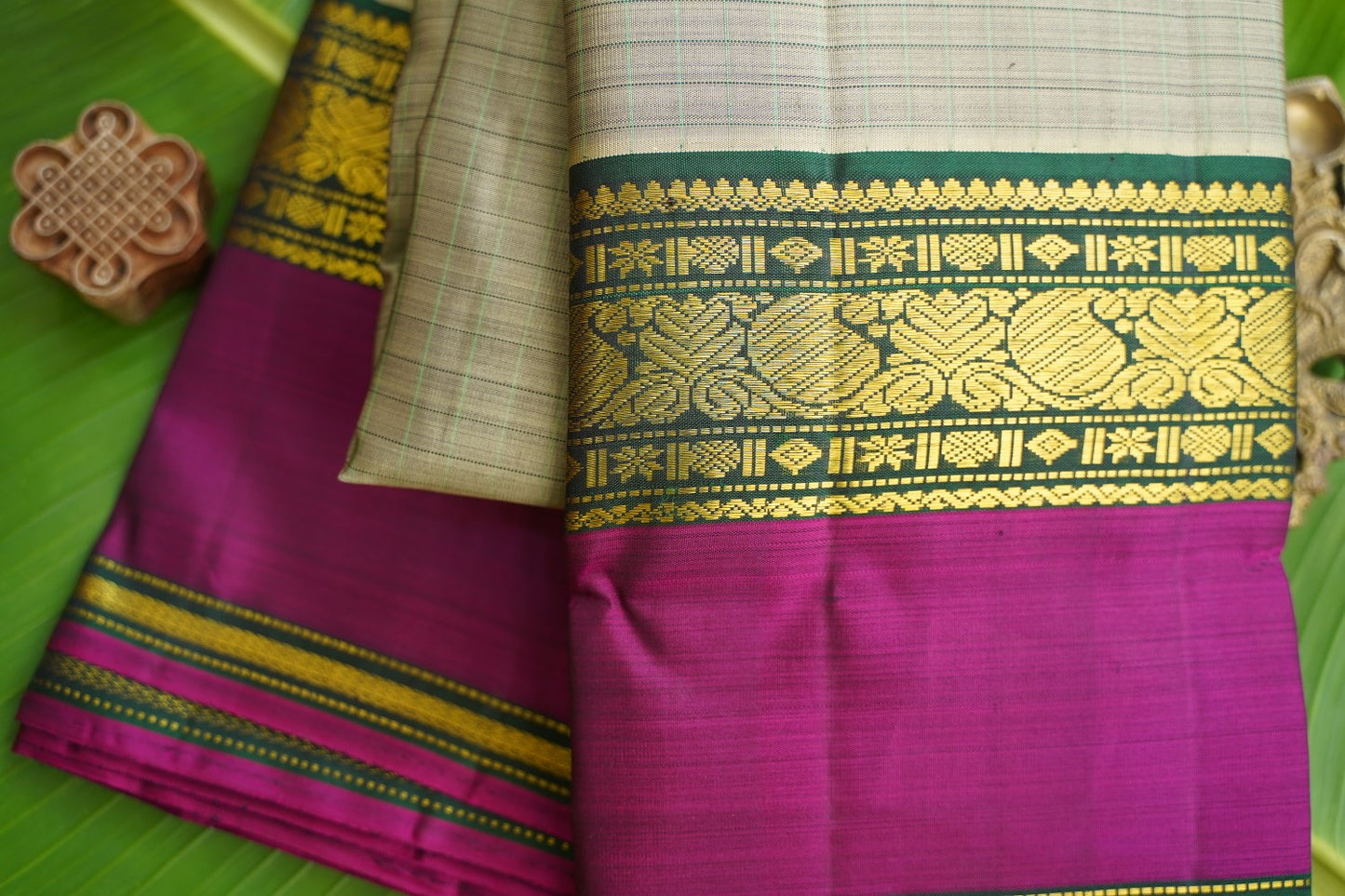 Pure Kanchi Silk Saree PC17507