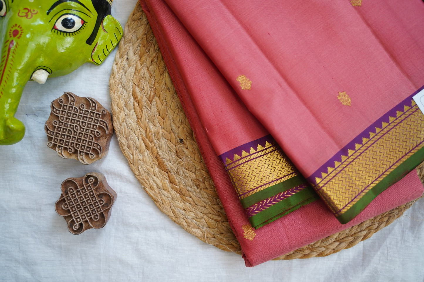 Pure Kanchi Silk Saree Pc16490