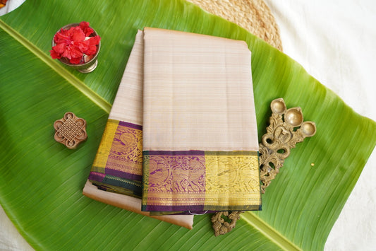 Pure Kanchi Silk Saree Pc17524