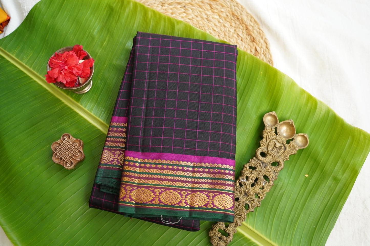Pure Kanchi Silk Saree PC17499