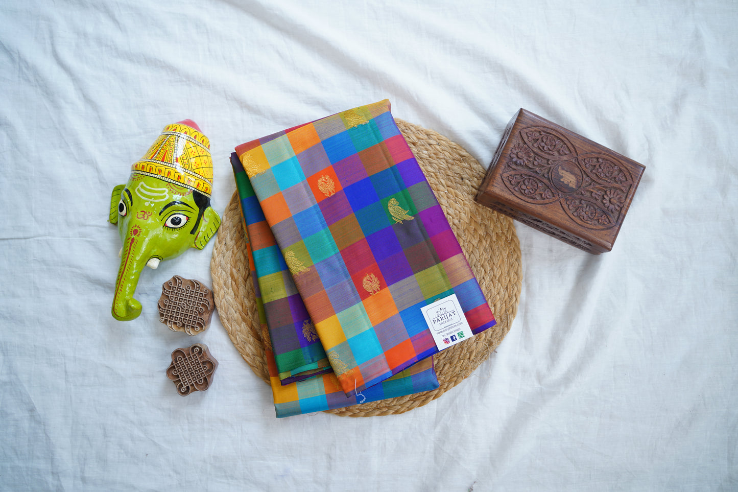 Pure Kanchi Silk Saree Pc16494