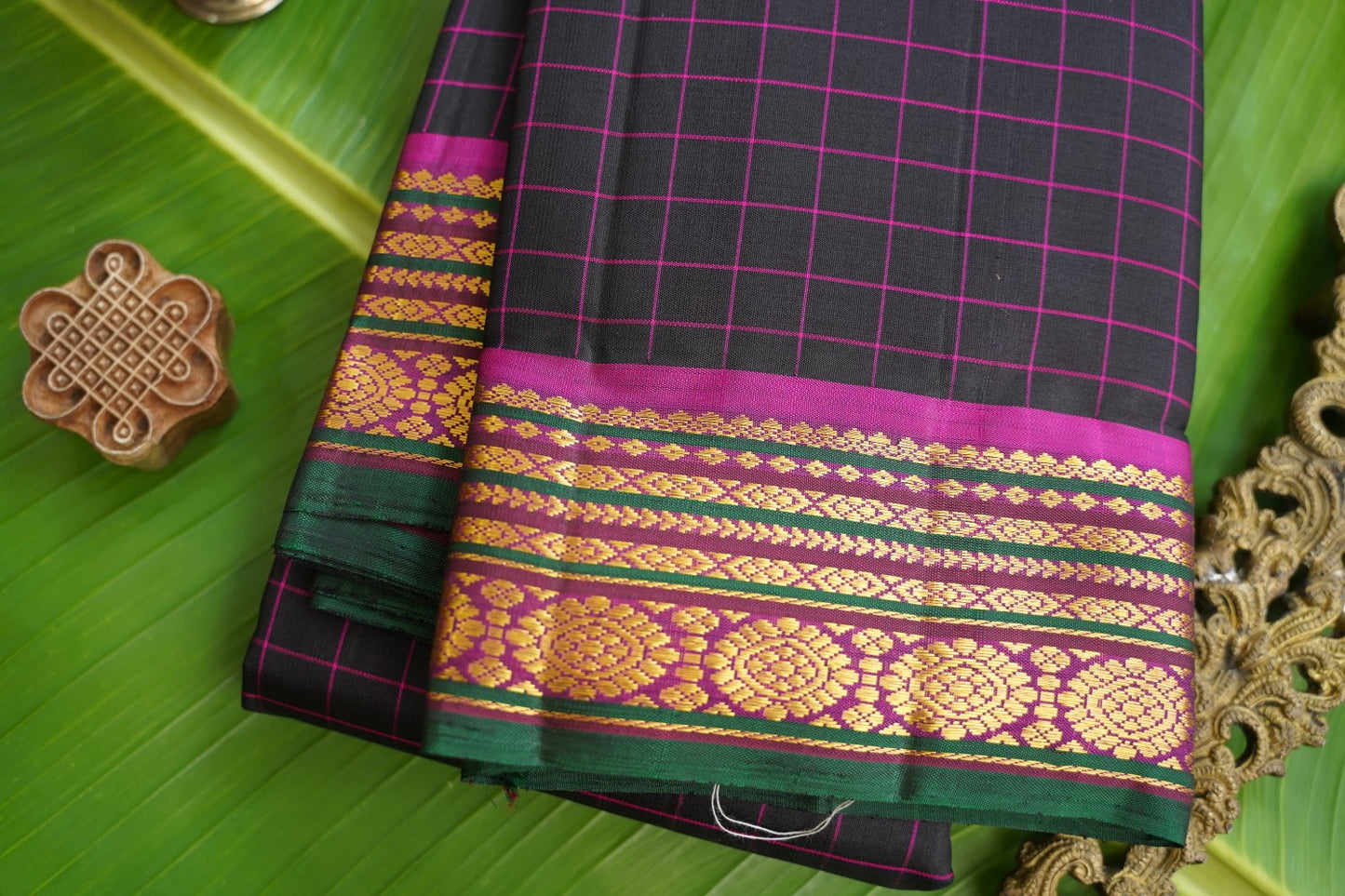 Pure Kanchi Silk Saree PC17499