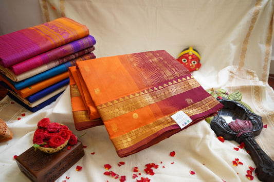 Kanchi Semi Silk Cotton Saree PC12241