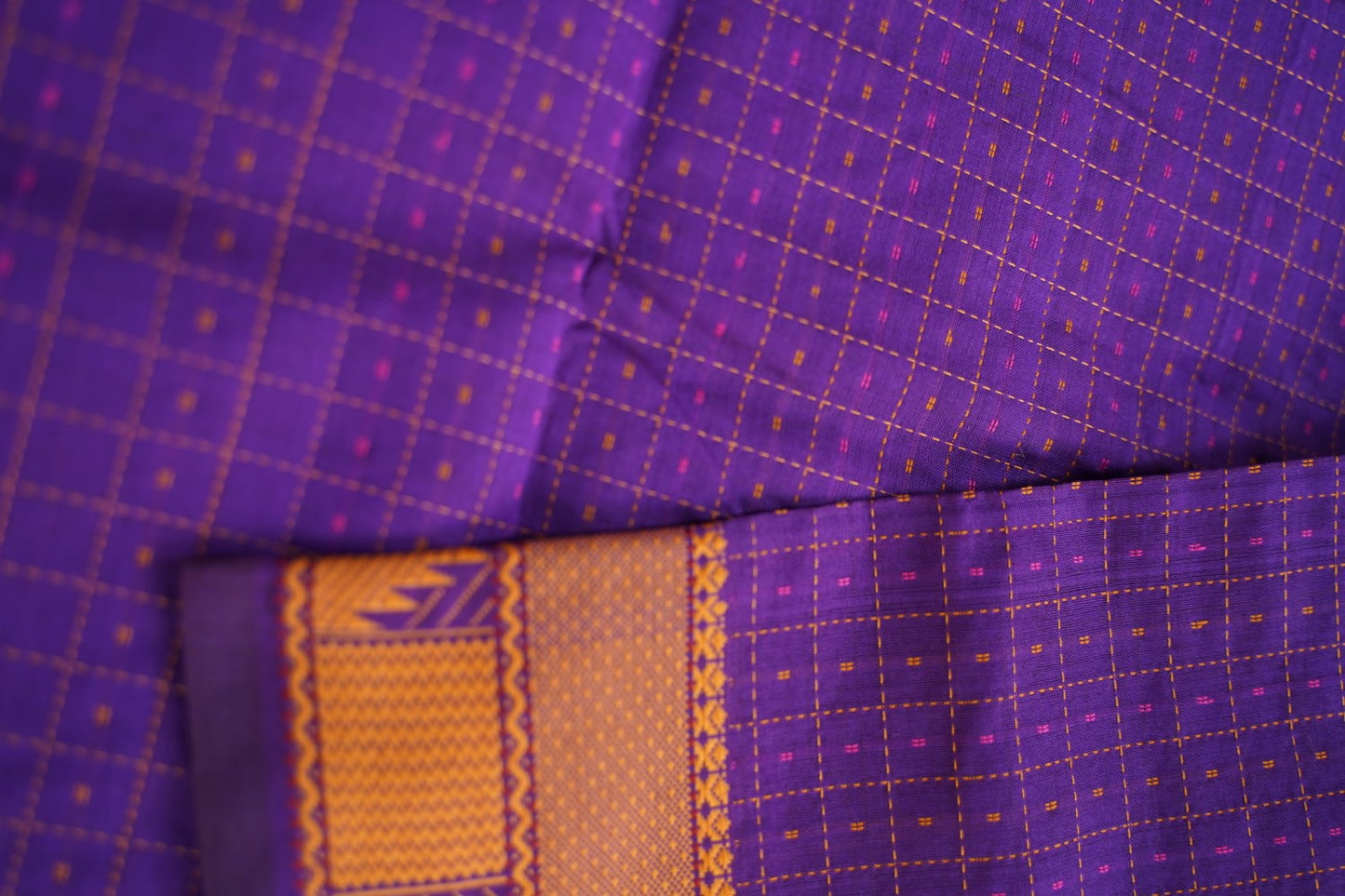 Kanchi Semi Silk Cotton Saree PC15166