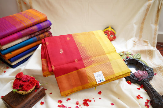 Kanchi Semi Silk Cotton Saree PC12236